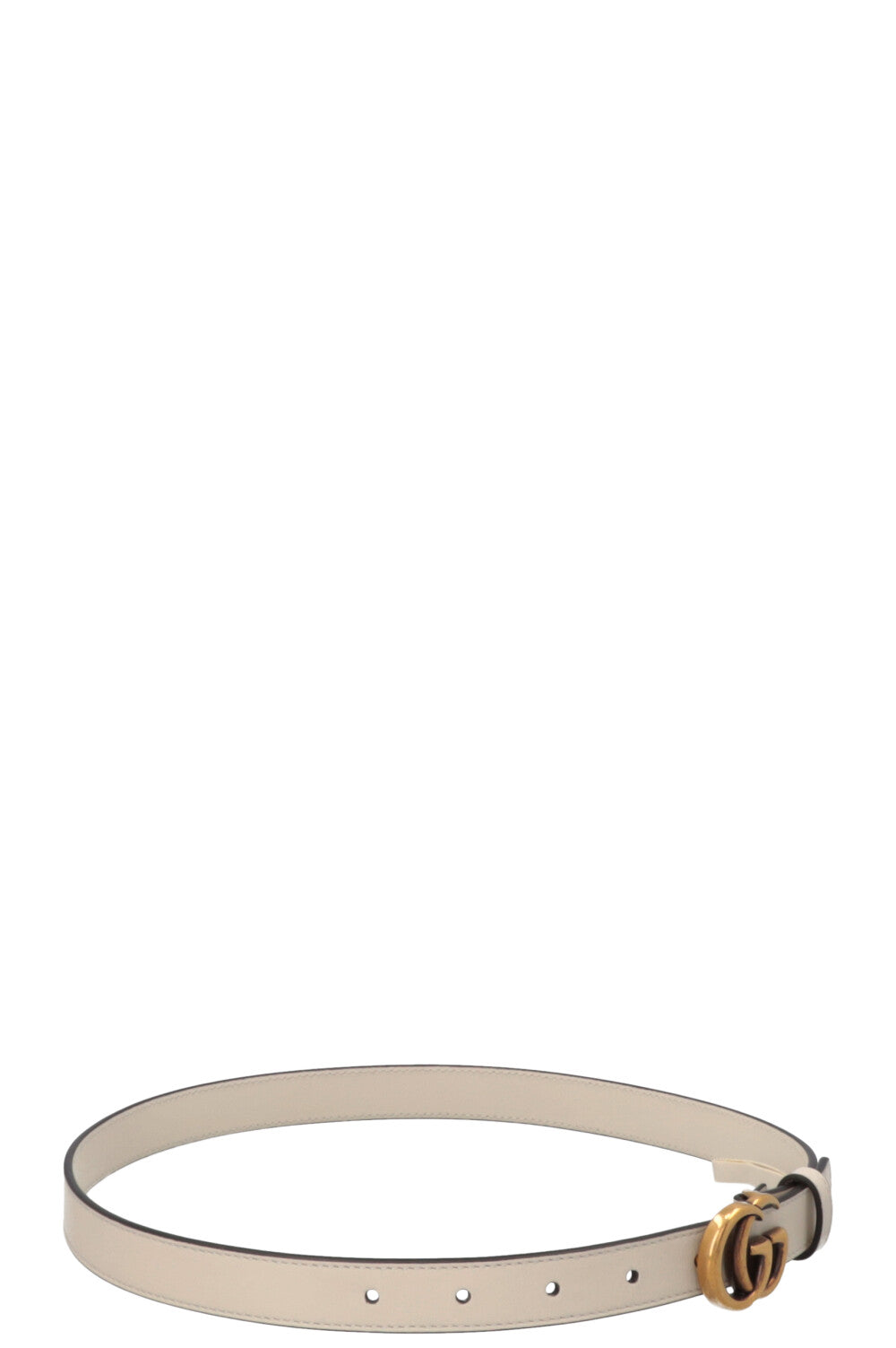 Ceinture GUCCI Marmont fine ivoire