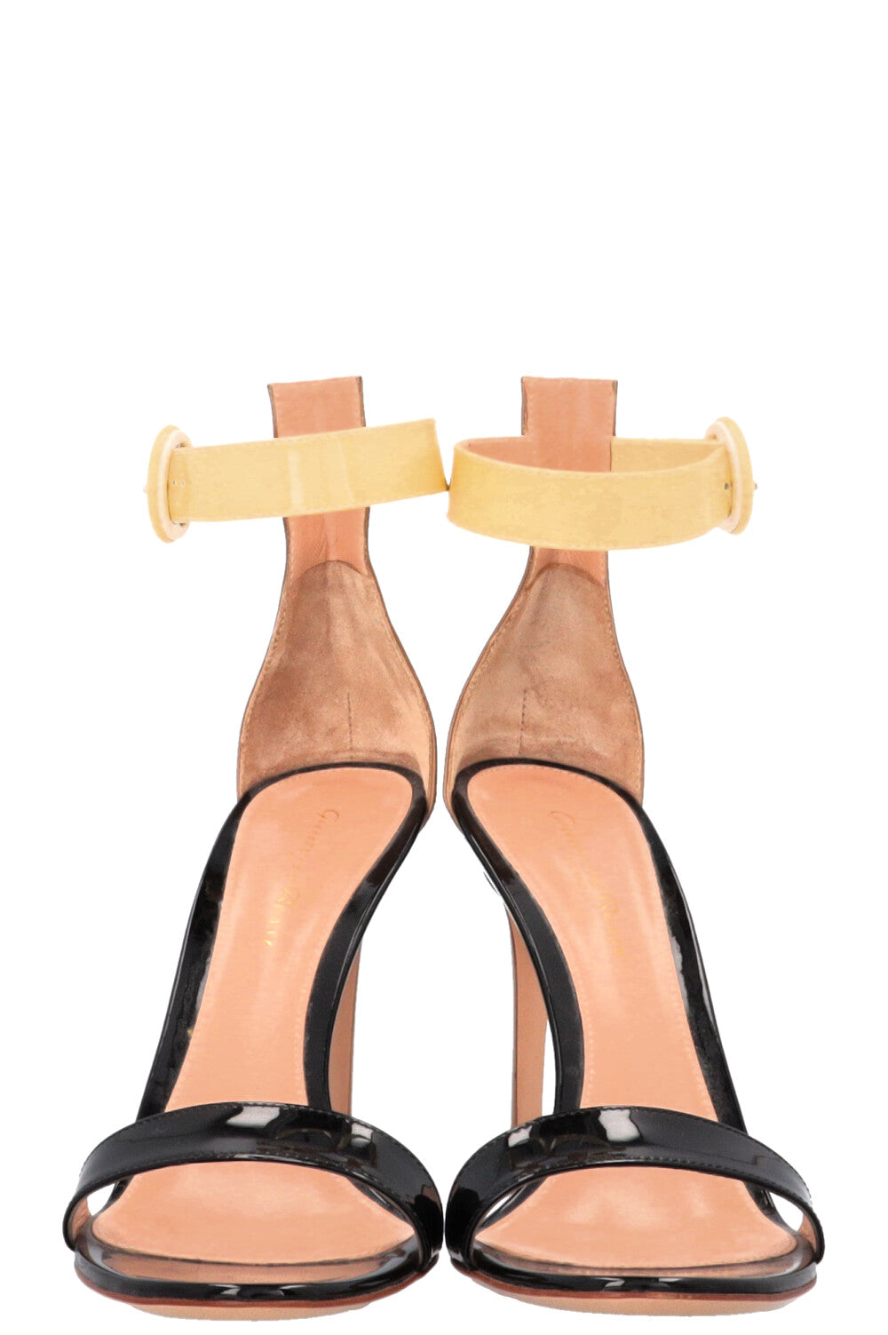 GIANVITO ROSSI Heels Patent Tricolor