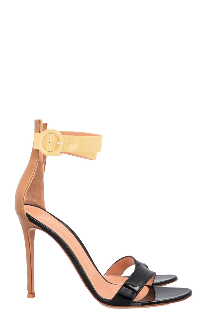 GIANVITO ROSSI Heels Patent Tricolor