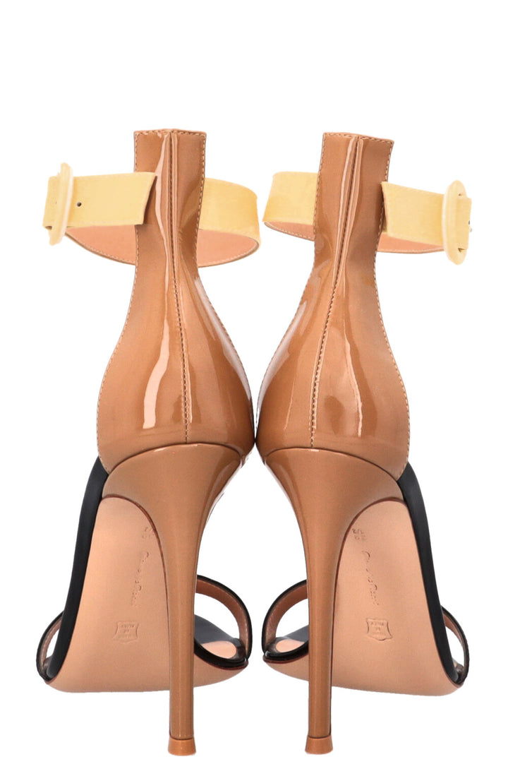 GIANVITO ROSSI Heels Patent Tricolor