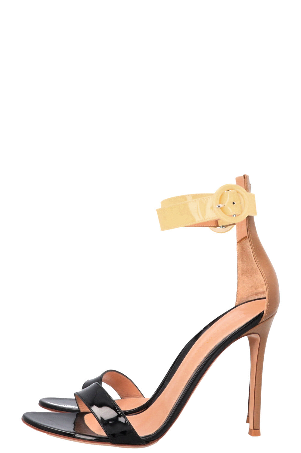 GIANVITO ROSSI Heels Patent Tricolor