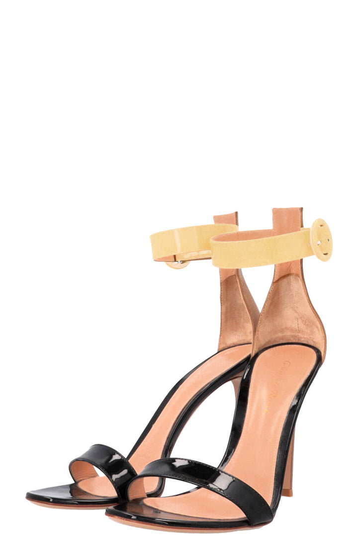 GIANVITO ROSSI Heels Patent Tricolor