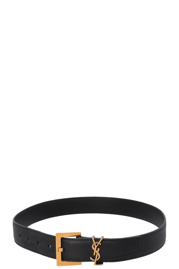 SAINT LAURENT Ceinture Cassandre Noir
