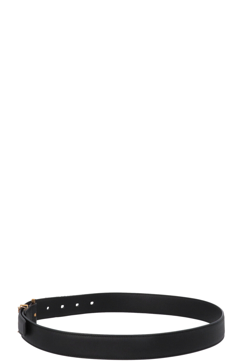 SAINT LAURENT Ceinture Cassandre Noir