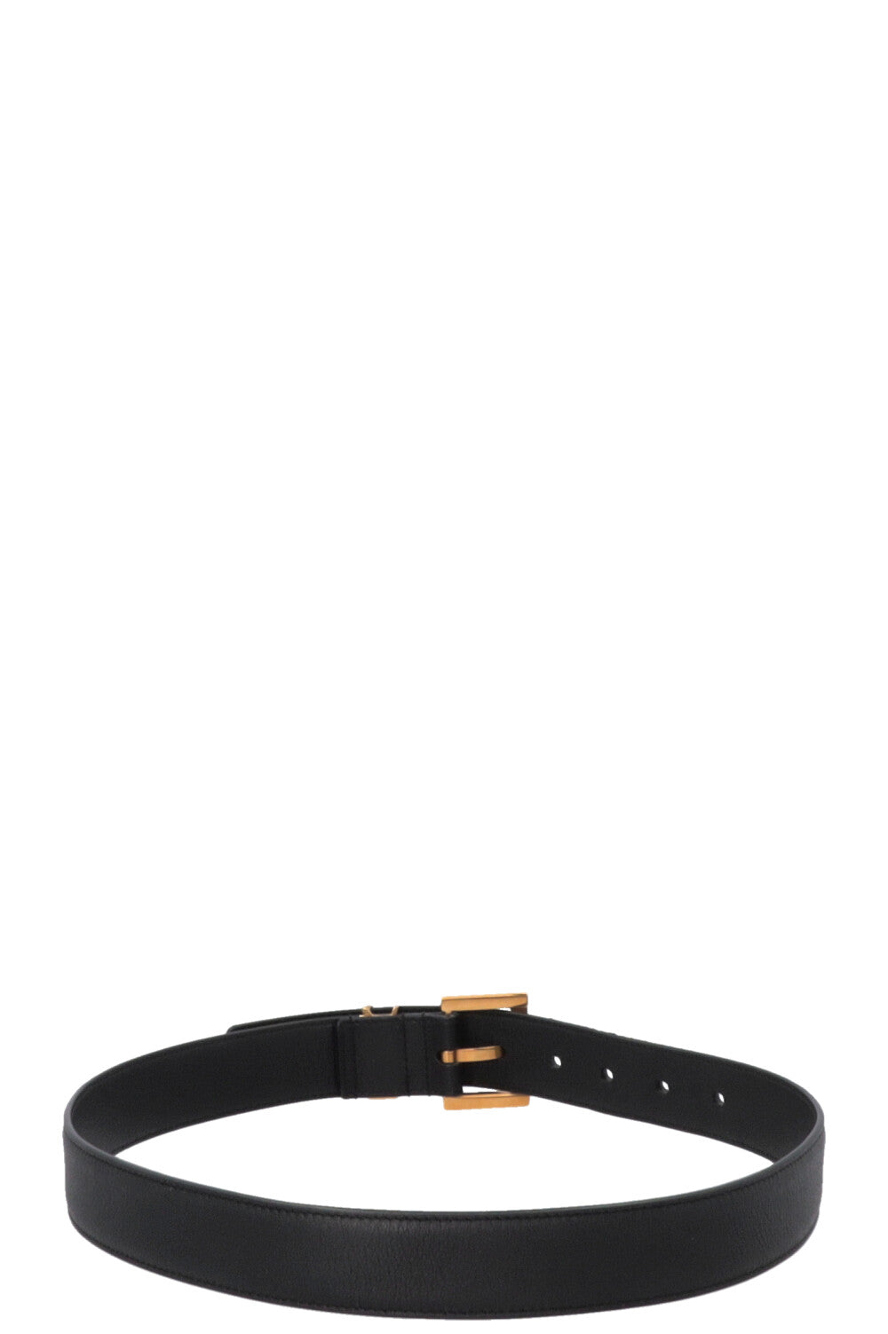 SAINT LAURENT Ceinture Cassandre Noir