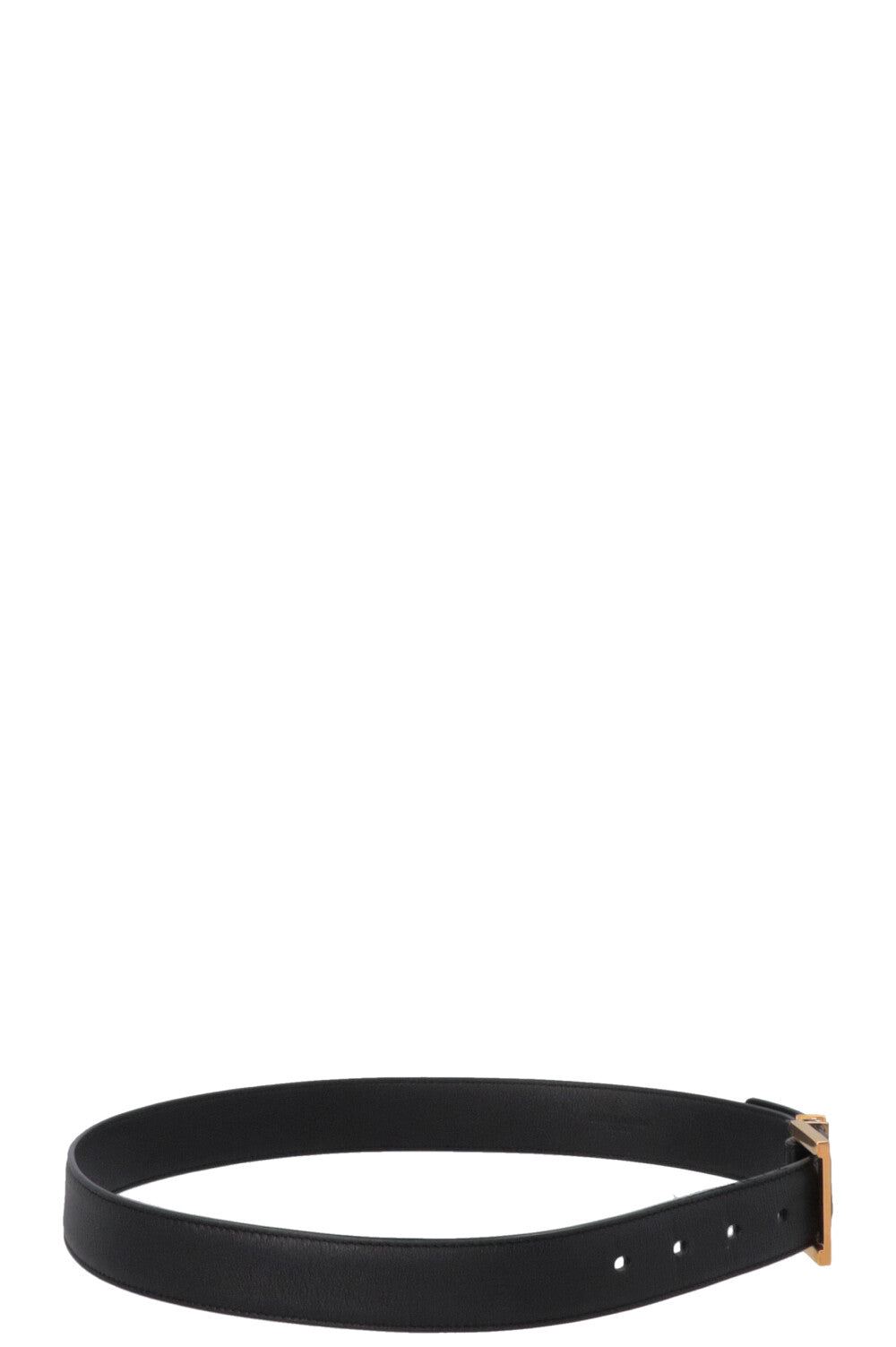 SAINT LAURENT Ceinture Cassandre Noir