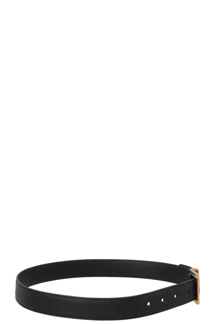 SAINT LAURENT Ceinture Cassandre Noir