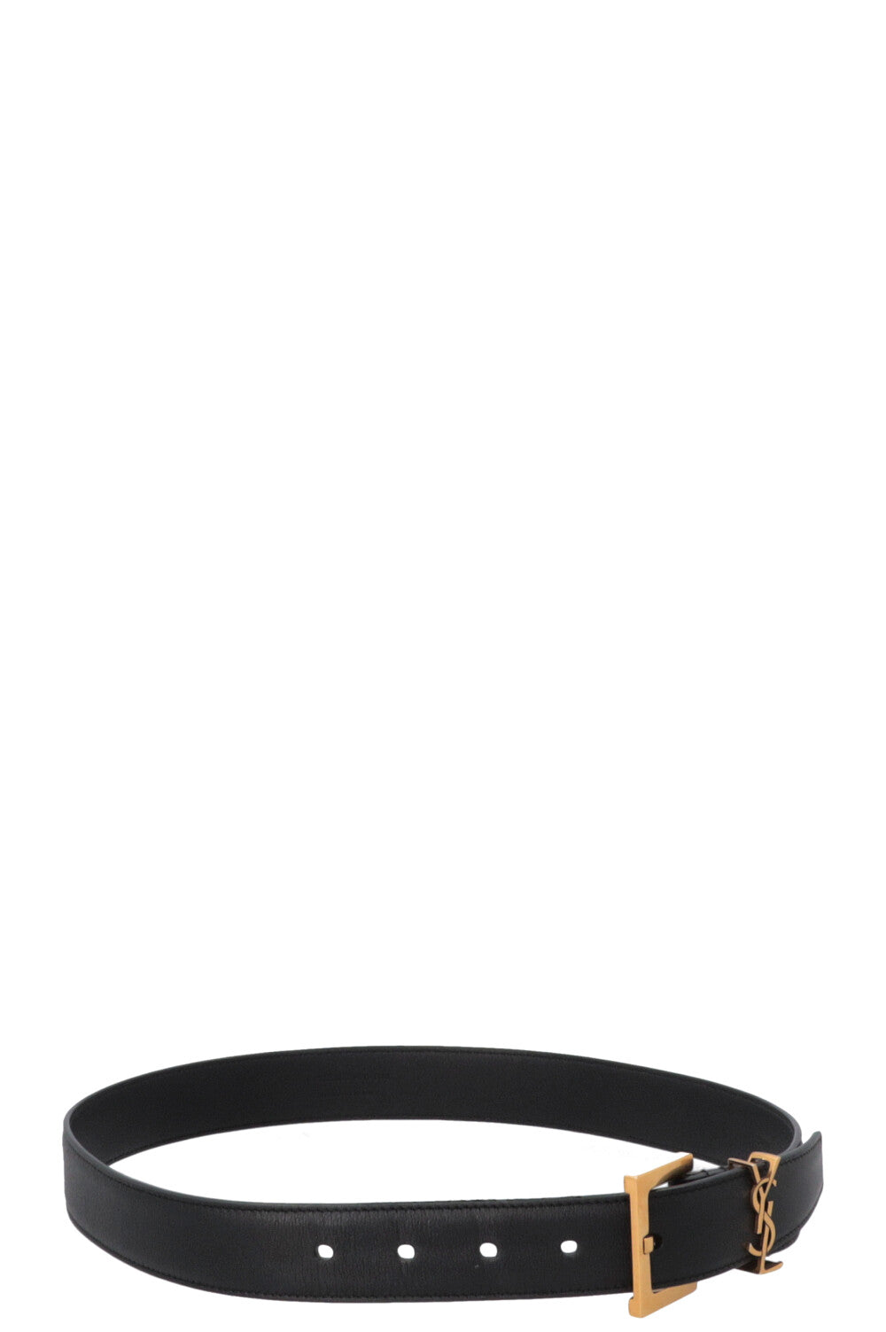 SAINT LAURENT Ceinture Cassandre Noir
