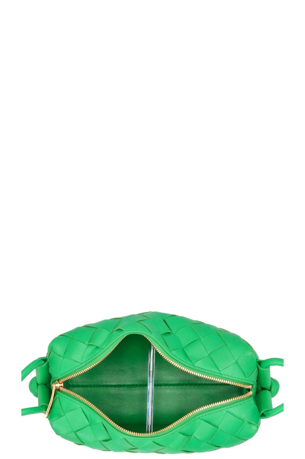 BOTTEGA VENETA Loop Mini Intrecciato Parakeet