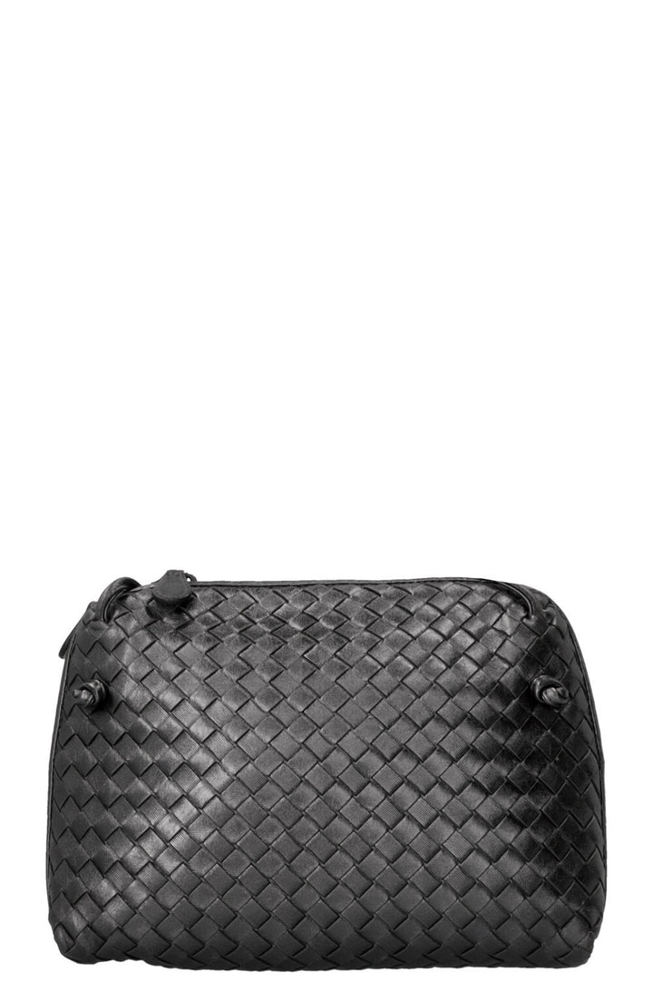BOTTEGA VENETA Nodini Crossbody Bag Silver Metallic