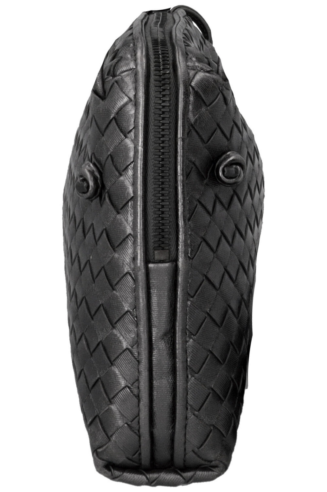 BOTTEGA VENETA Nodini Crossbody Bag Silver Metallic