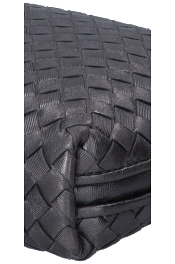 BOTTEGA VENETA Nodini Crossbody Bag Silver Metallic