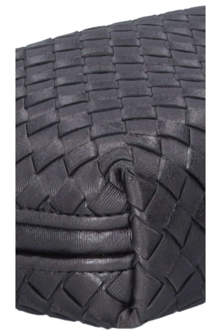 BOTTEGA VENETA Nodini Crossbody Bag Silver Metallic