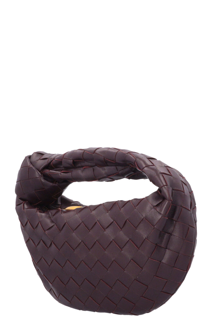 BOTTEGA VENETA Jodie Intrecciato Bag Plum