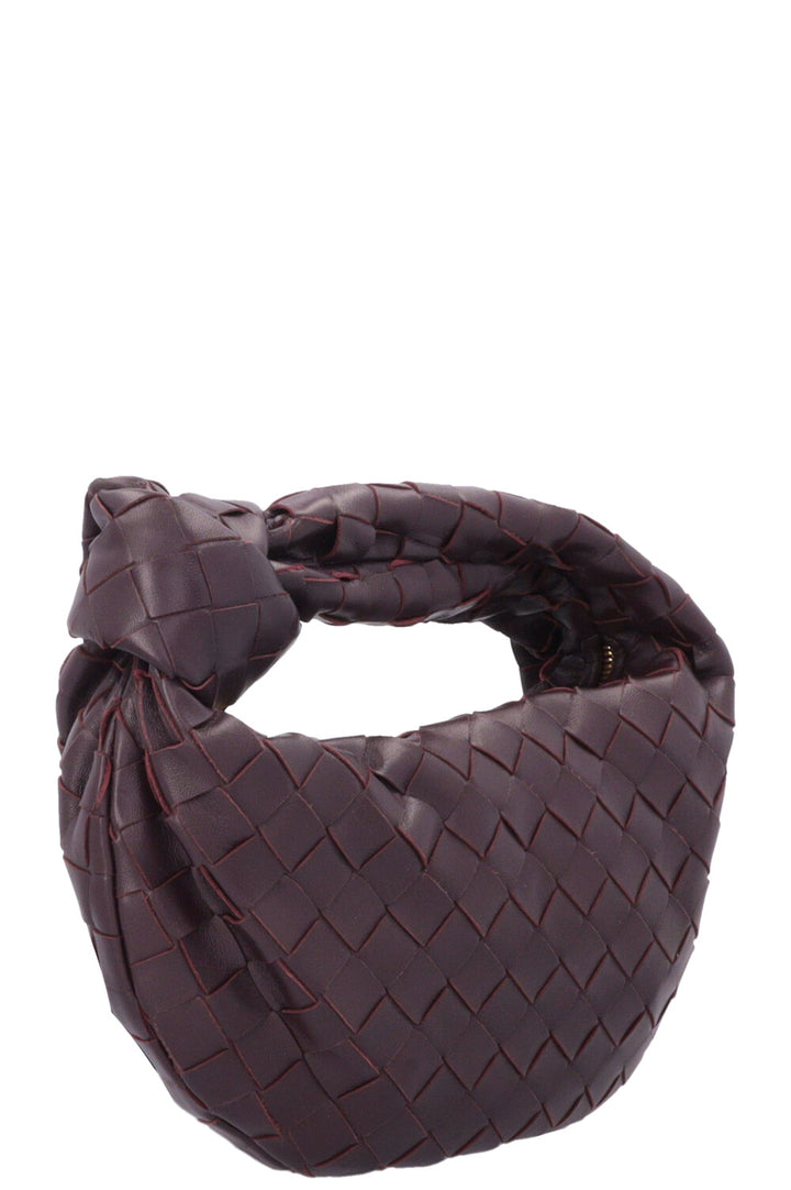 BOTTEGA VENETA Jodie Intrecciato Bag Plum