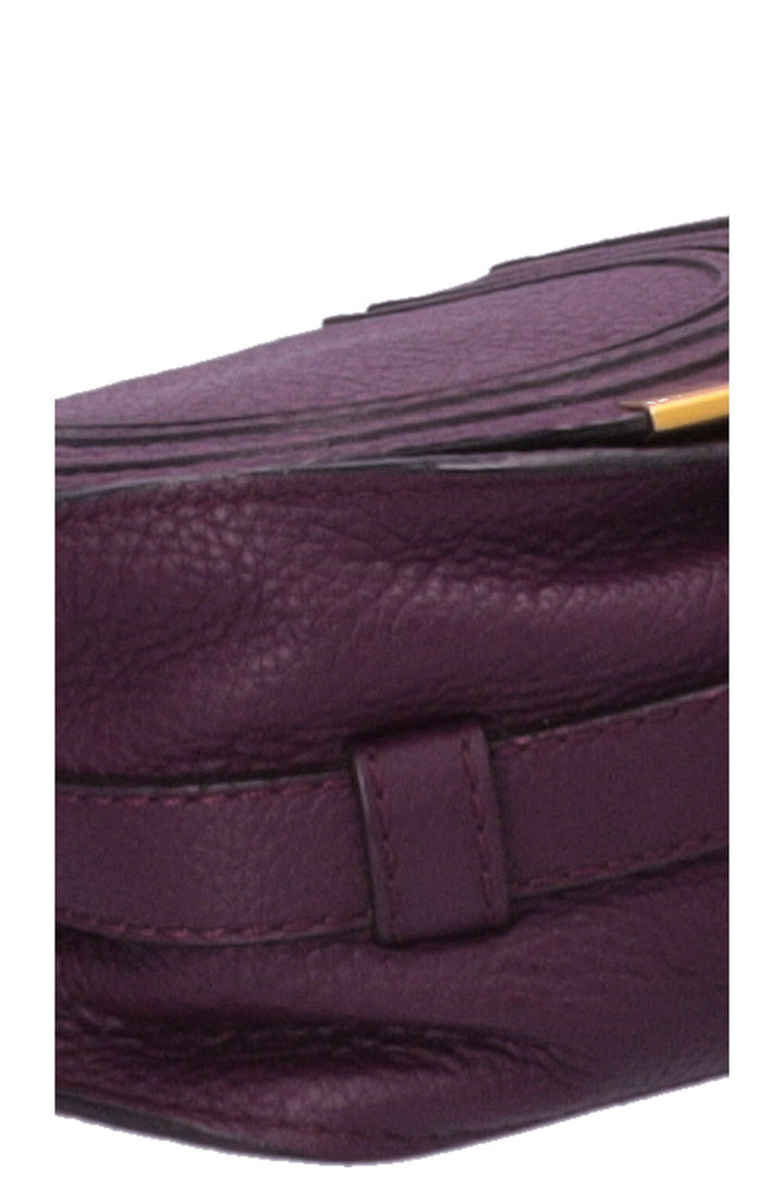 CHLOÉ Mini Marcie Crossbody Bag Purple
