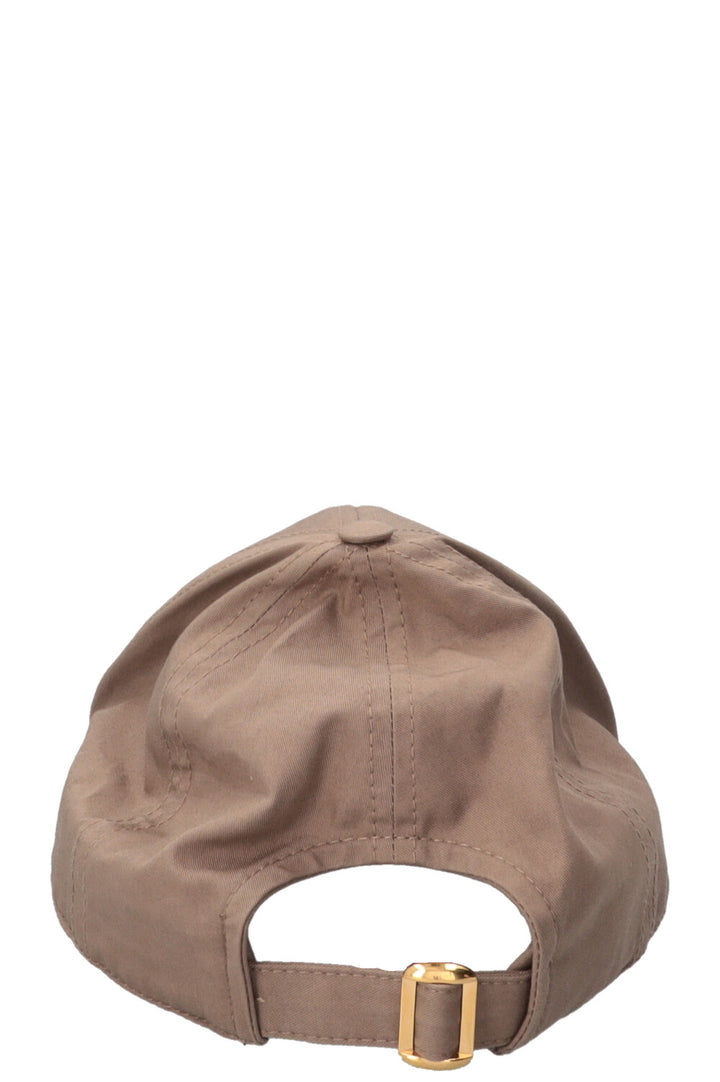 CELINE Triomphe Baseball Cap Beige