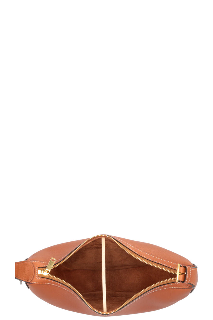 CELINE Medium Heloise Shoulder Bag Cognac