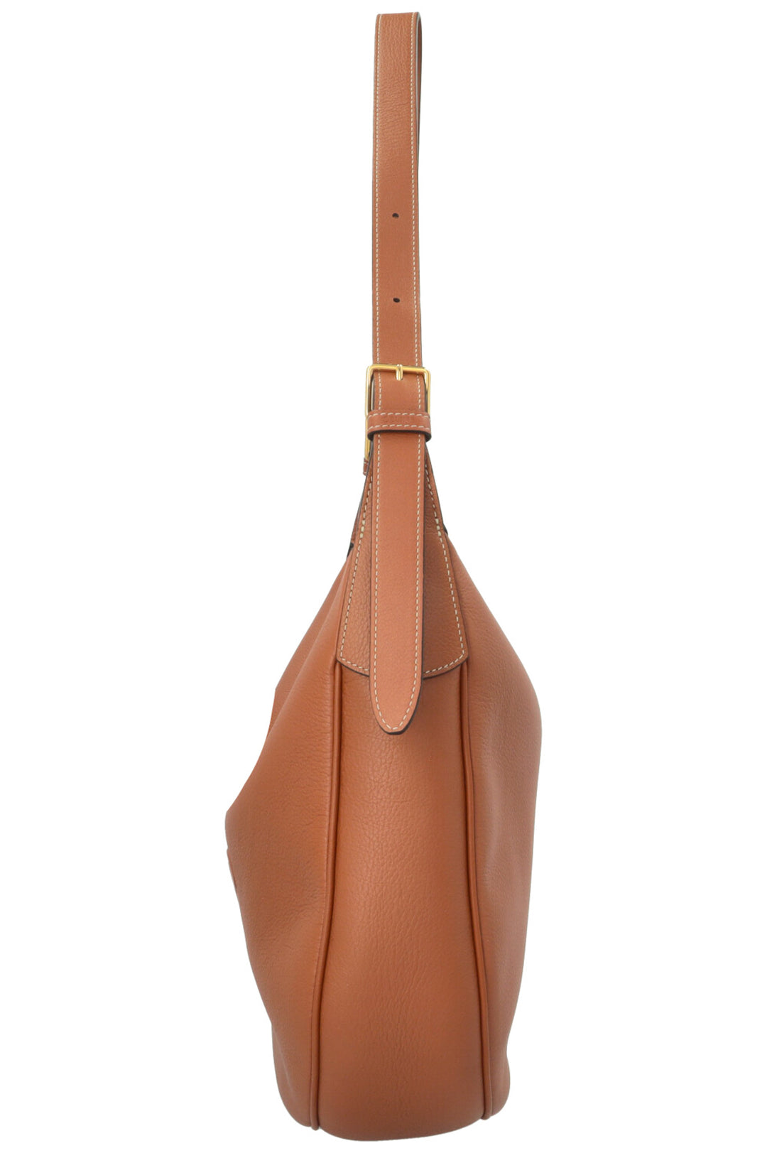 CELINE Medium Heloise Shoulder Bag Cognac