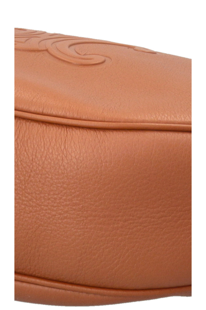 CELINE Medium Heloise Shoulder Bag Cognac
