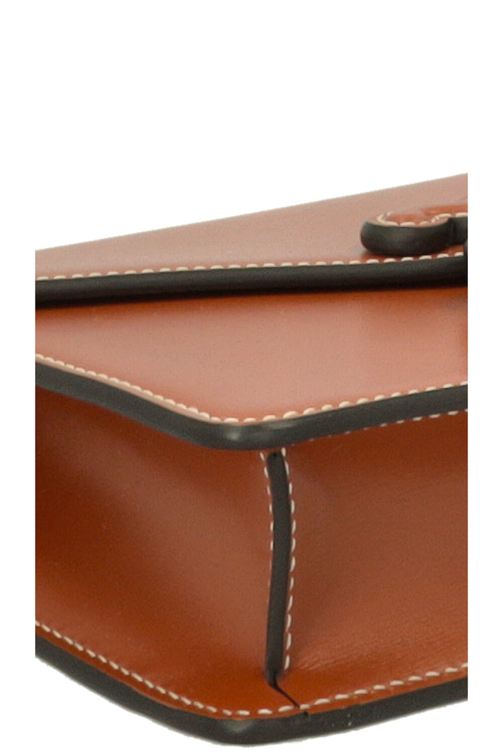 CELINE Triomphe Wallet On Chain Brown