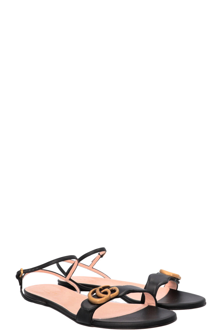 GUCCI Marmont Sandals Black