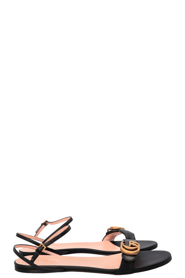 GUCCI Marmont Sandals Black