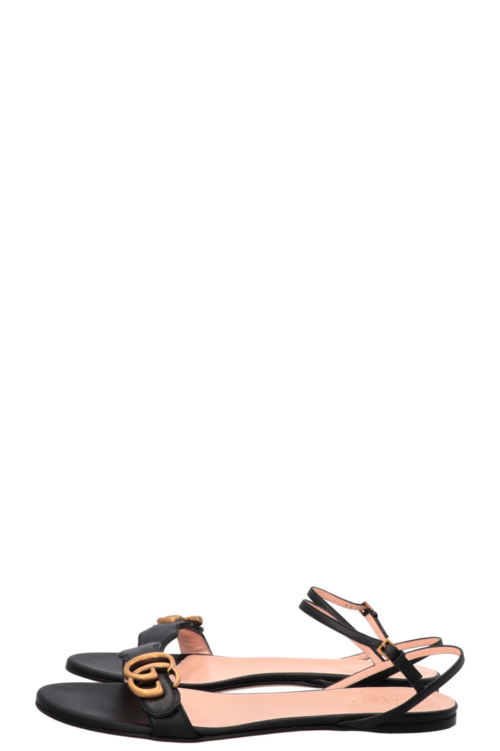 GUCCI Marmont Sandals Black