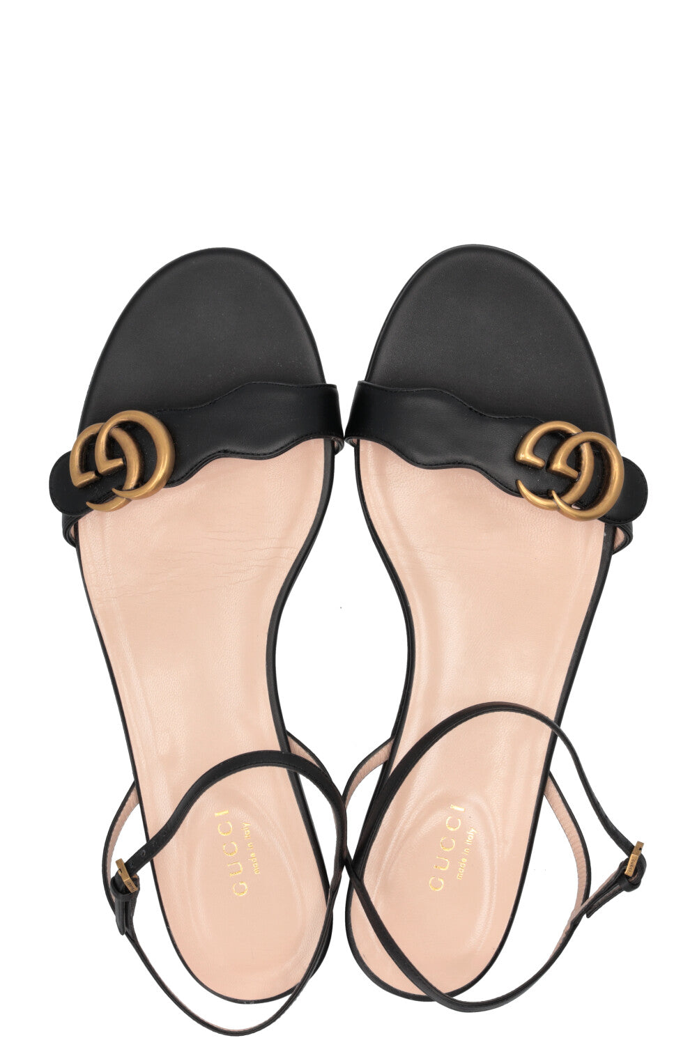 GUCCI Marmont Sandals Black