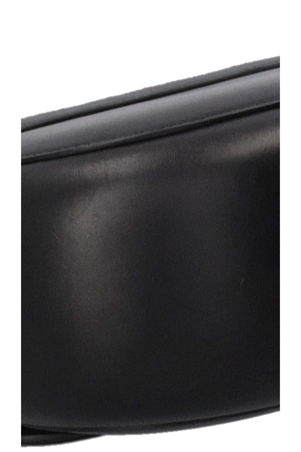 GUCCI Logo Crossbody Bag Leather Black