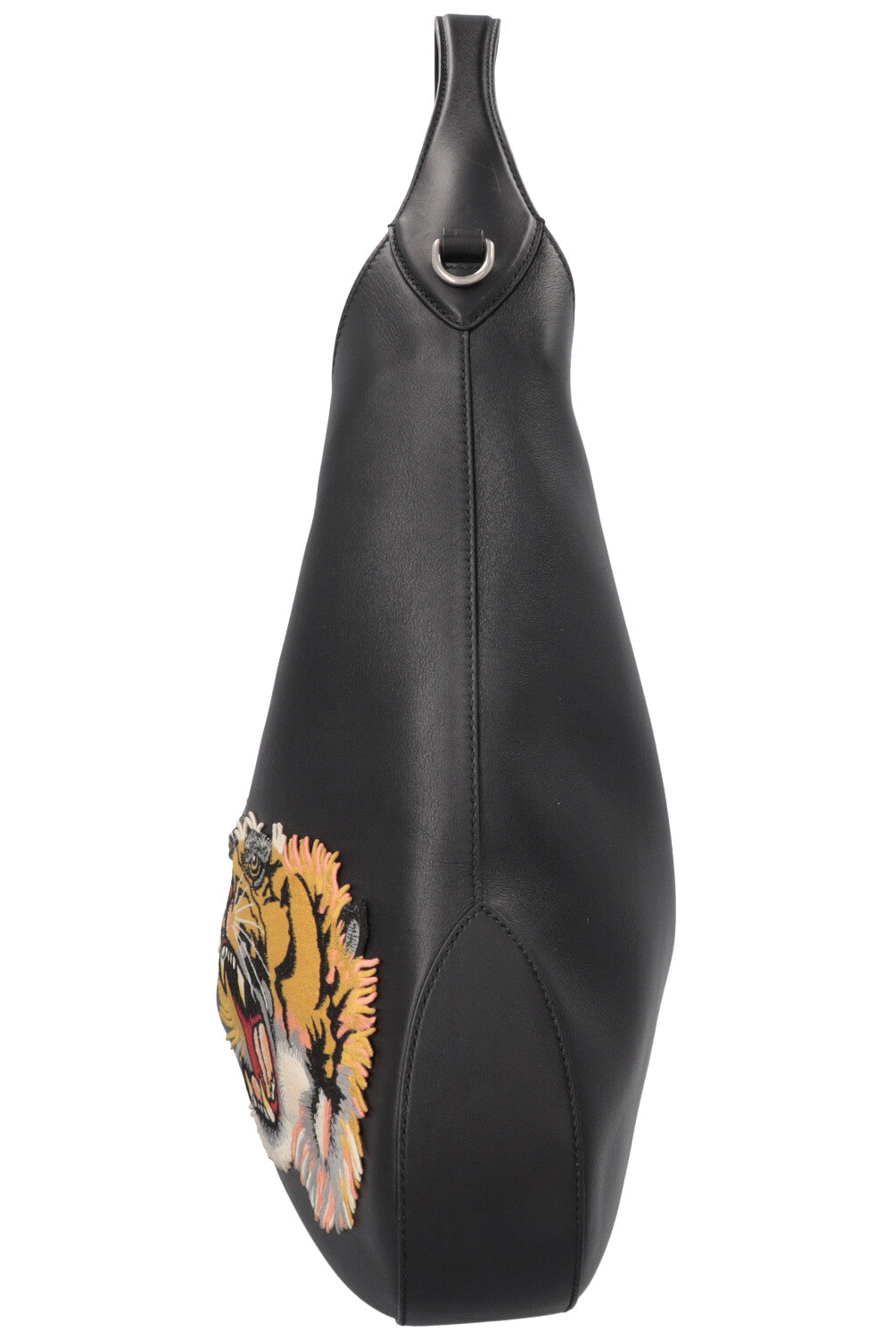 GUCCI Large Tiger Dionysus Hobo Bag Black