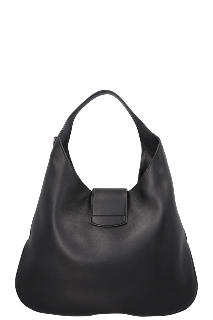 GUCCI Large Tiger Dionysus Hobo Bag Black