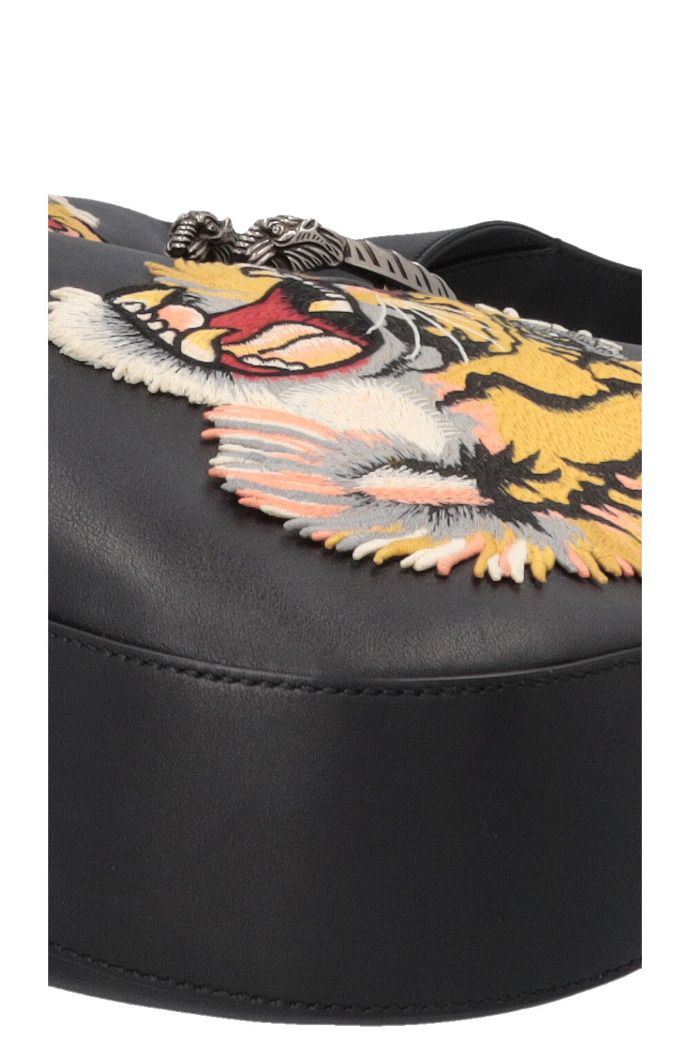 GUCCI Large Tiger Dionysus Hobo Bag Black