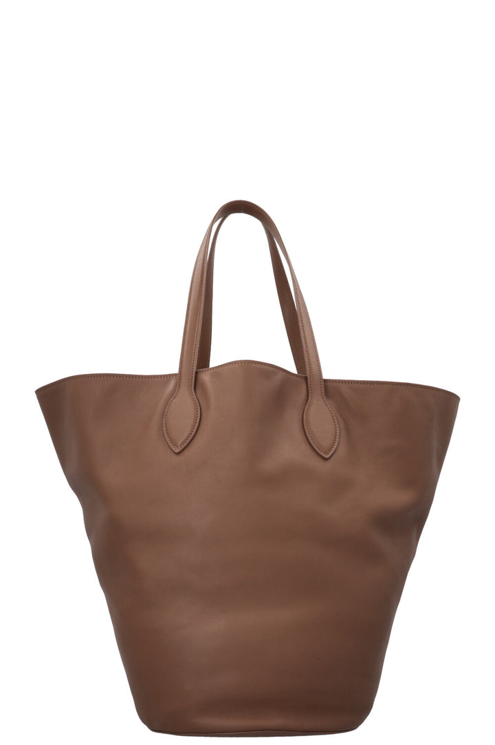 KHAITE Osa Medium Tote Bag Brown