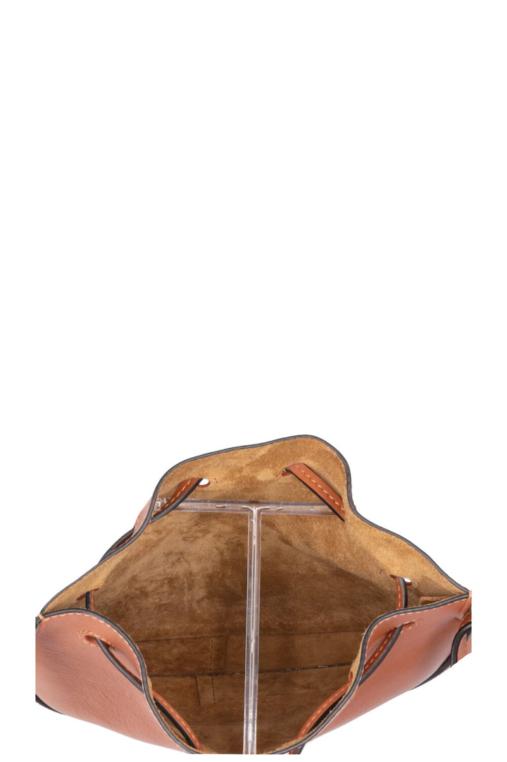 LOEWE Horseshoe Crossbody Bag Cognac