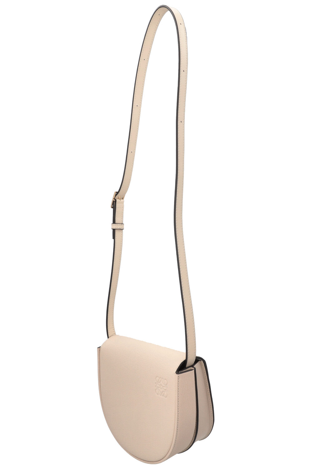 LOEWE Heel Duo Crossbody Bag Soft White