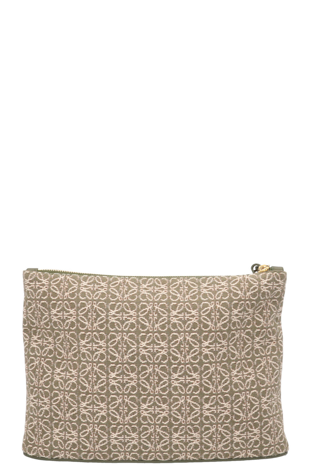 LOEWE Oblong Pouch Green