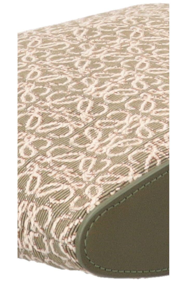 LOEWE Oblong Pouch Green