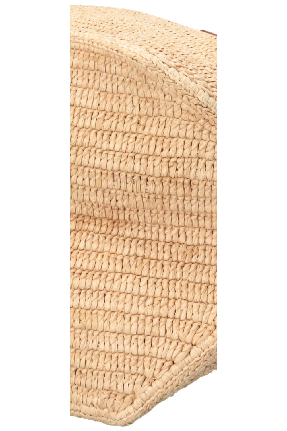 LOEWE Fold Shopper en raphia beige