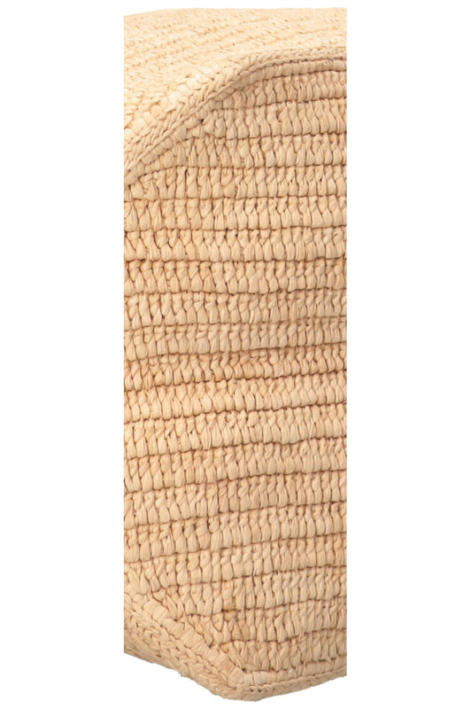 LOEWE Fold Shopper en raphia beige