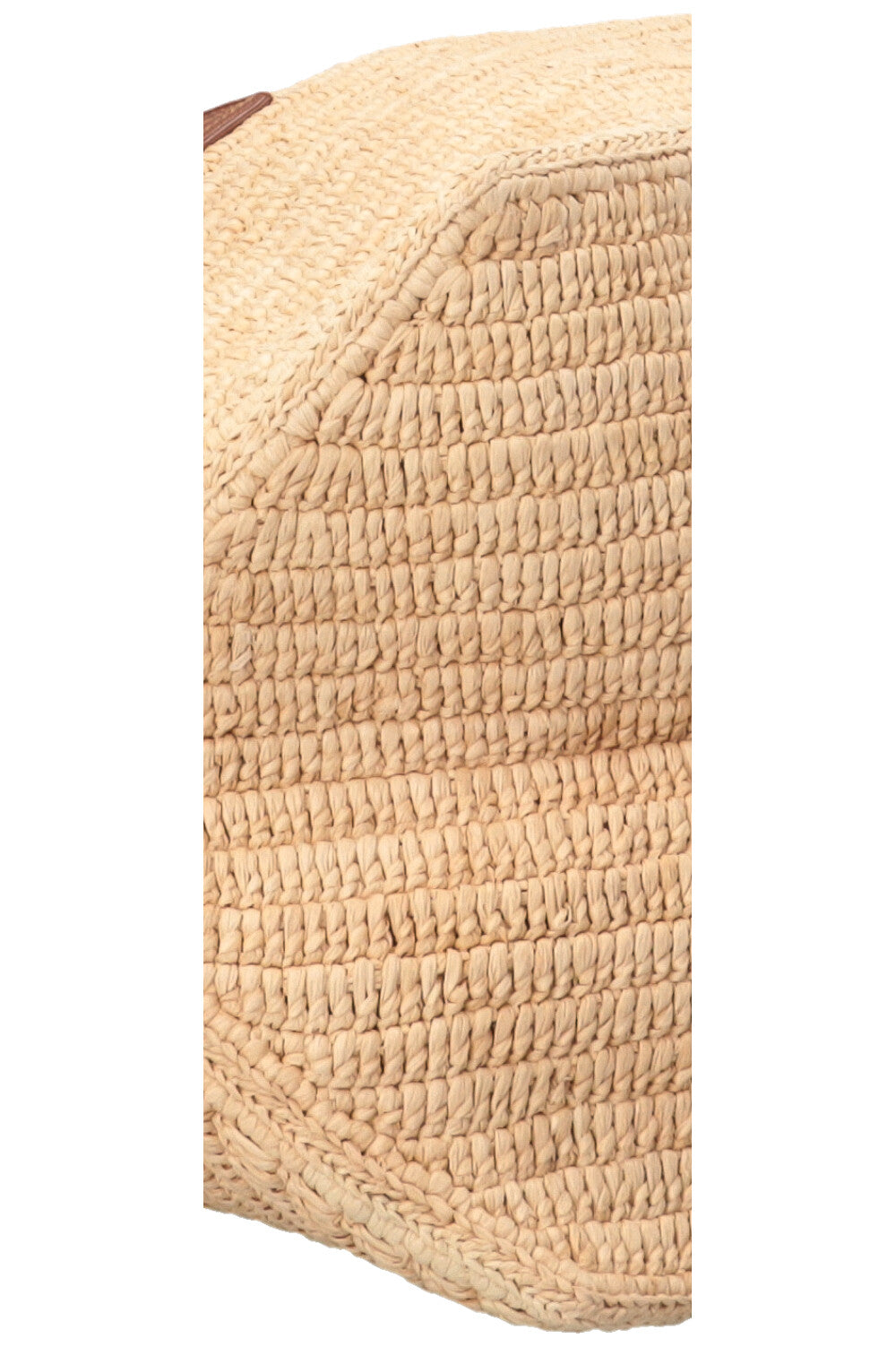LOEWE Fold Shopper en raphia beige