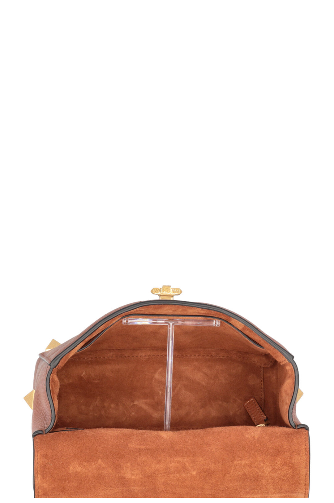 Sac à main VALENTINO Roman Stud marron