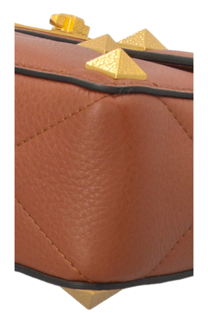 Sac à main VALENTINO Roman Stud marron