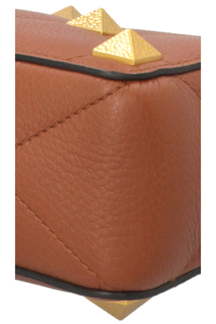 Sac à main VALENTINO Roman Stud marron