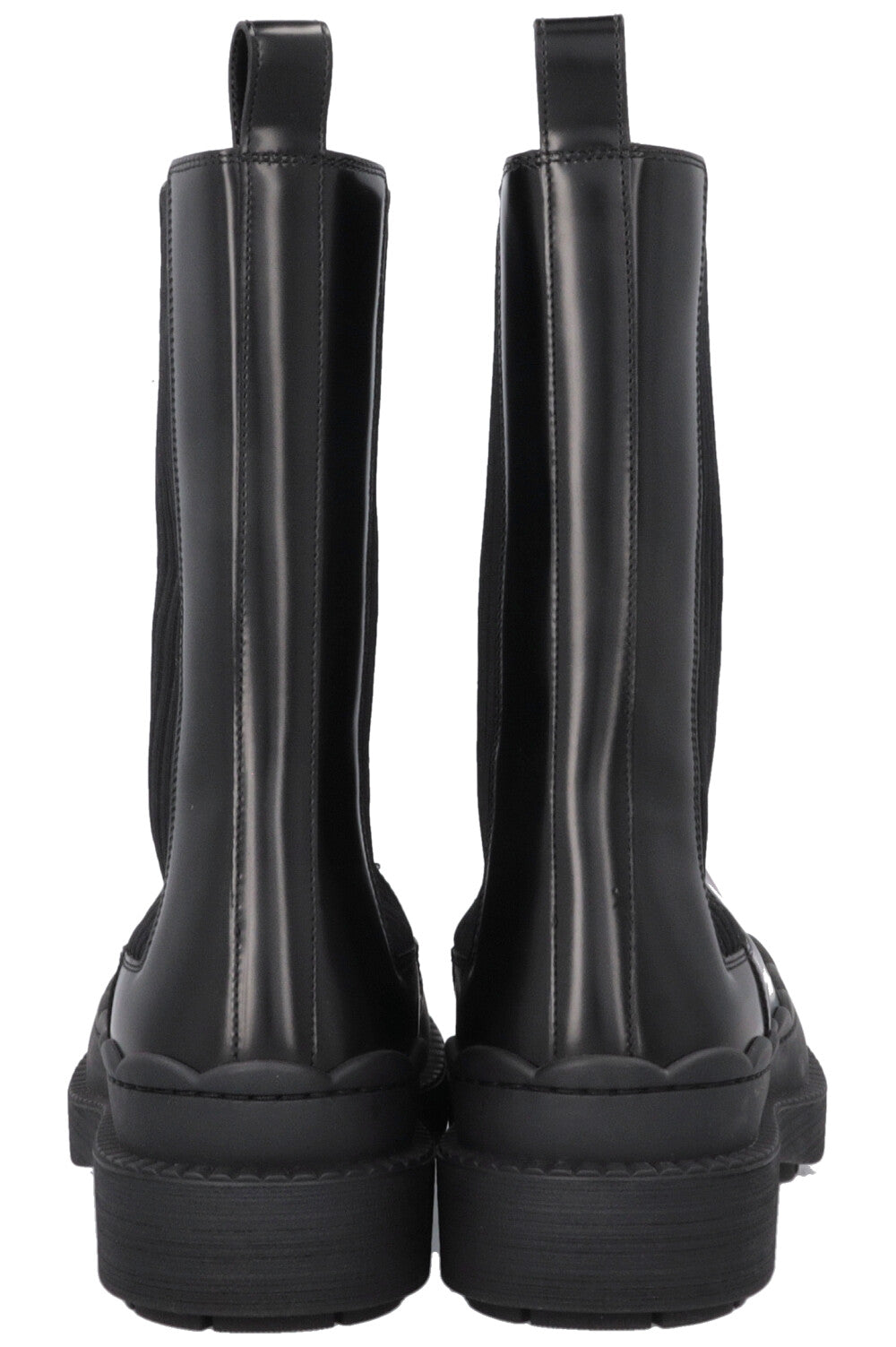 GUCCI Interlocking G Ankle Sock Boots Black