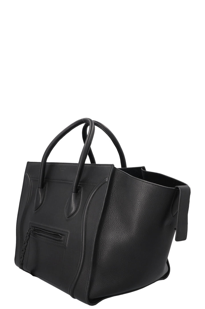 CELINE Phantom Luggage Tote Bag Black