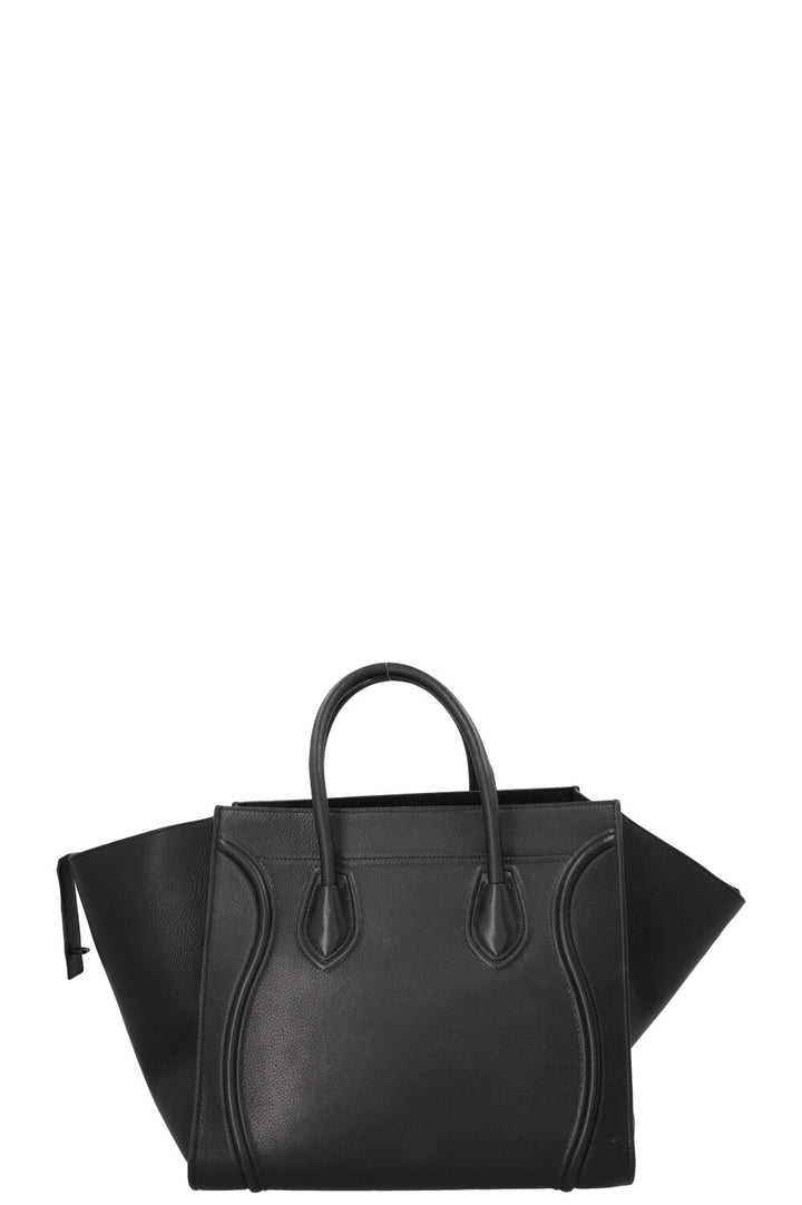 CELINE Phantom Luggage Tote Bag Black