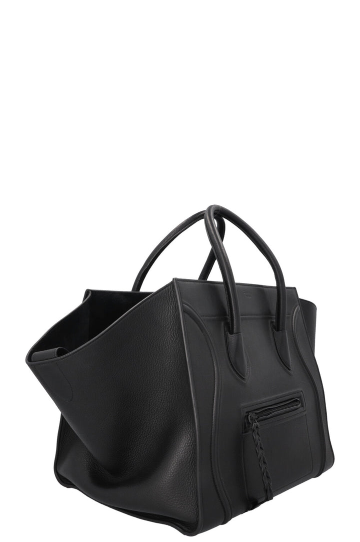CELINE Phantom Luggage Tote Bag Black