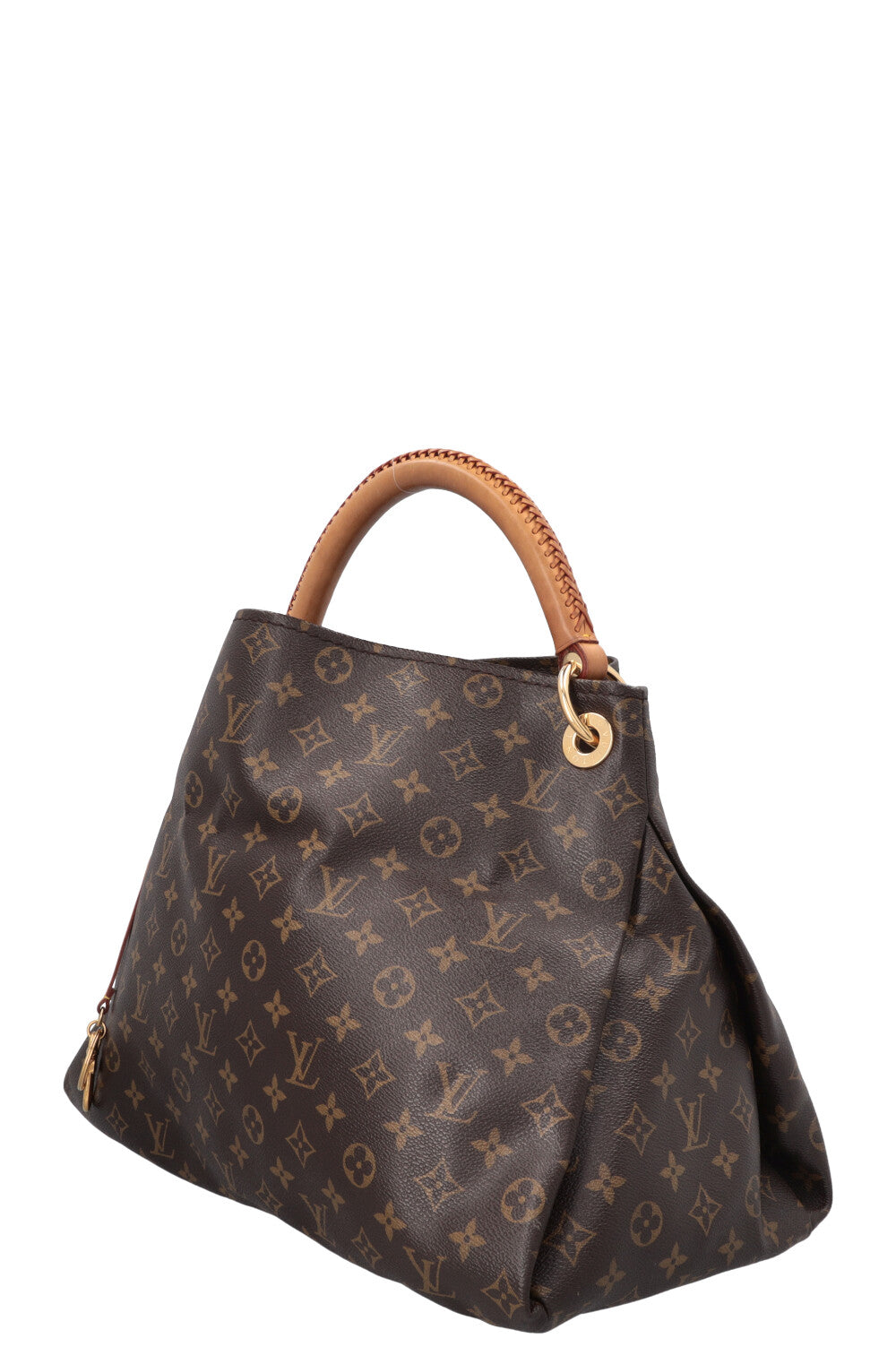 LOUIS VUITTON Artsy Hobo Bag MNG Canvas