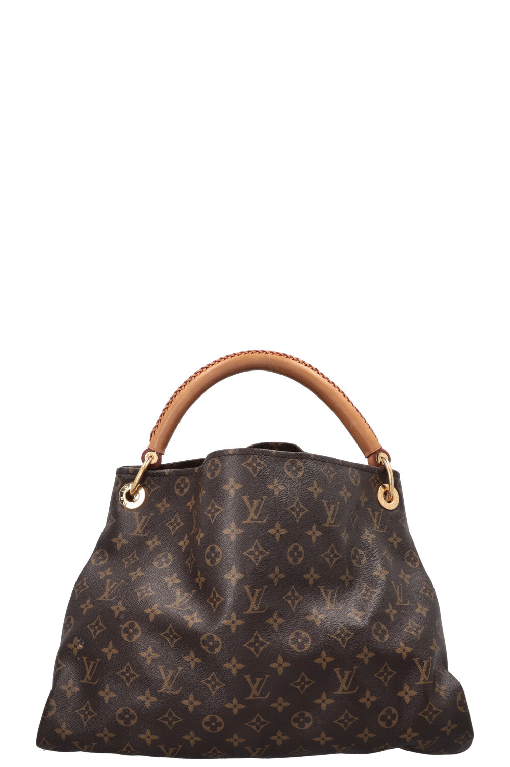 LOUIS VUITTON Artsy Hobo Bag MNG Canvas